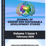 JOURNAL OF GENDER AND SUSTAINABLE DEVELOPMENT STUDIES